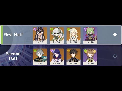 3.3/3.4 Spiral Abyss, Cyno Aggravate & Alhaitham Spread - (Floor 12, 9★)