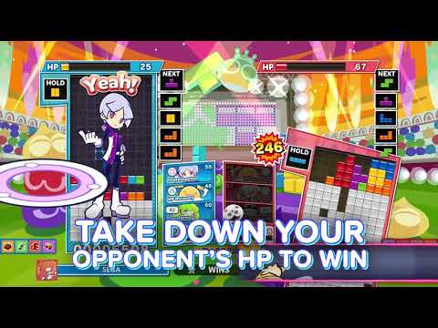 Puyo Puyo 2 Skill Battle and Online Trailer