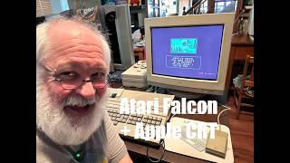 Atari Falcon + Apple Multiple Scan 17 CRT Monitor - Nakamichi MBR-7 CD Changer - Fun !