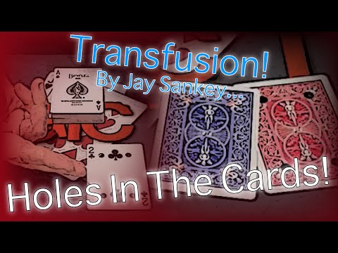 Transfusion By Jay Sankey | Amazing Card Magic!