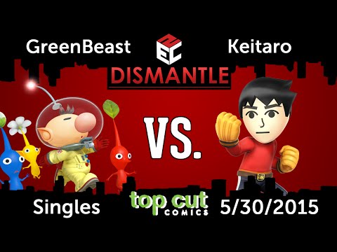 Dismantle Smash 4: GreenBeast (Olimar) vs. Keitaro (Mii Brawler) - LB