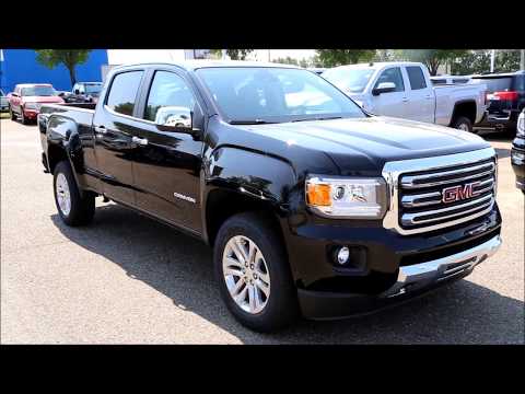 2017 Onyx Black GMC Canyon SLT 1500 4x4 for sale in Medicine Hat, Alberta