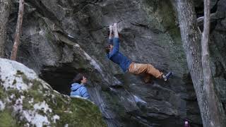 Video thumbnail de Vecchio Leone, 8B. Brione