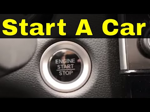How To Start A Car With An Engine Start Button-Tutorial