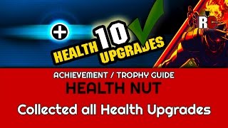 preview picture of video 'Strider - HEALTH NUT - Achievement / Trophy Guide - Collect All Health Upgrades'