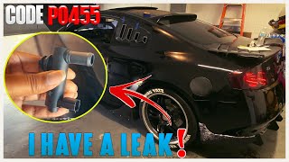 Fixing the "P0455" code on my Infiniti G35 Coupe