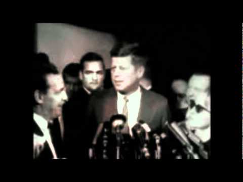 November 25, 1960 - President Elect John F. Kennedy interviewed at Georgetown University Hospital.