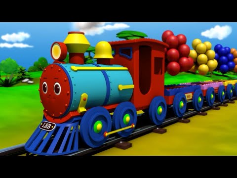 Das Farbenzug Lied | Kinderlieder | Little Baby Bum Deutsch | Cartoons für Kinder