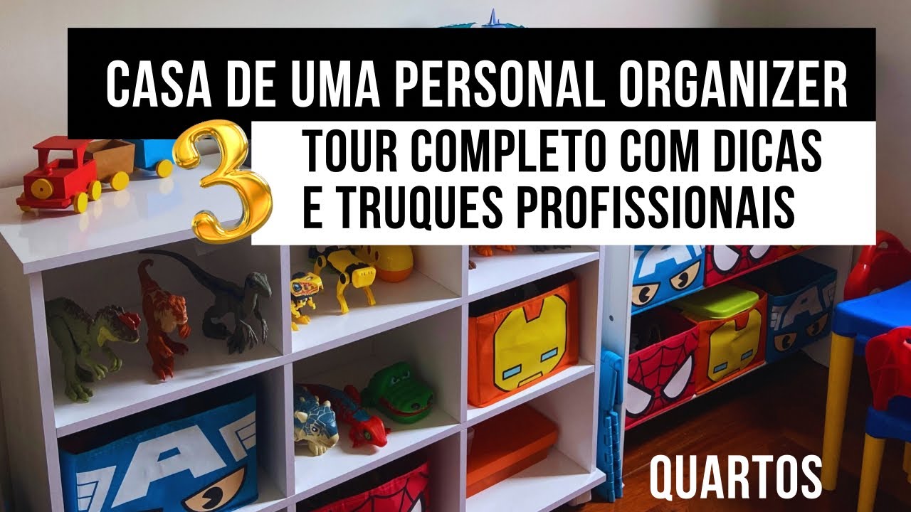 Como Organizar a Casa | Dicas para organizar sua casa igual uma Personal Organizer – Tour - parte 3