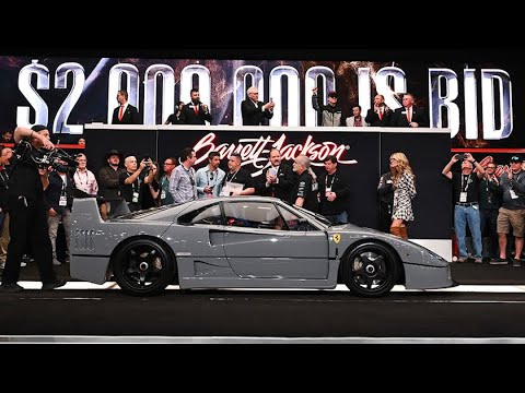 1,000-HP Ferrari F40 Sells For Big Bucks At Auction