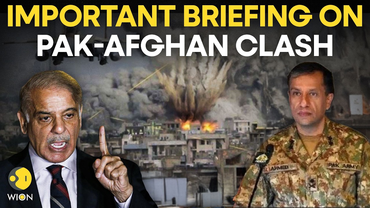 Afghanistan Strikes Pak LIVE: Pakistan's ISPR Director General Ahmed Shareef Chaudhry Gives Briefing