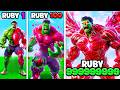 Upgrading Hulk To RUBY HULK In GTA 5!