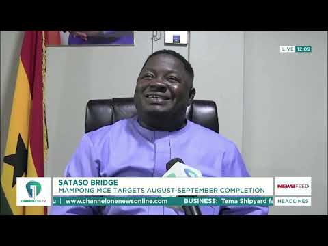 Sataso Bridge Reconstruction to Be Completed by September – Mampong MCE | Ghana News
