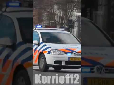 Oude Noodhulp Golf 5 #Politie Groningen met #spoed naar melding #throwbackthursday #polizei #police