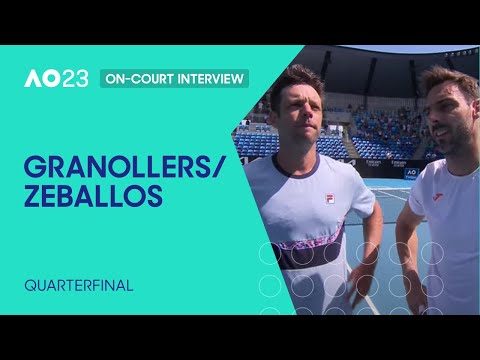 Granollers/Zeballos On-Court Interview | Australian Open 2023 Quarterfinal