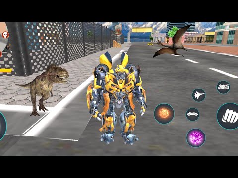 Bumblebee Multiple Transformation Robot Car Game 2022- Android Gameplay