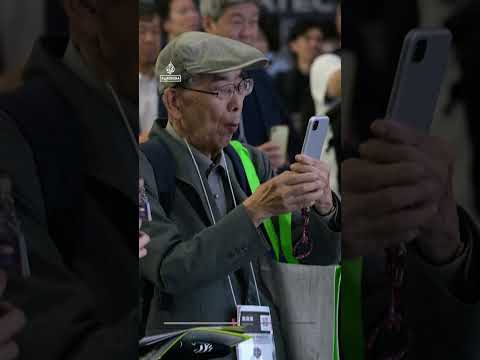 Robots dance the ‘Macarena’ at Japan tech expo | AJ #shorts