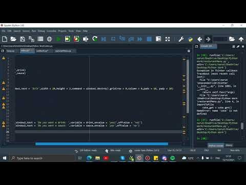 Tkinter Python Checkbutton Problem Solved