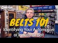 V Belt Sizes Types Identifying Your Auto Or Industrial Belt