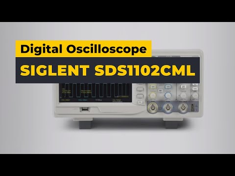 Siglent Sds1102cml Plus 100mhz , 2 Channel