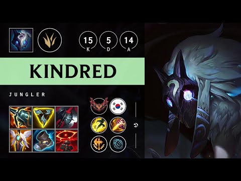 Kindred Jungle vs Skarner: Legendary - KR Grandmaster Patch 14.22