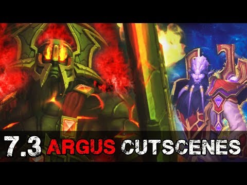 New Patch 7.3 Argus Cutscenes Explained - World of Warcraft Legion