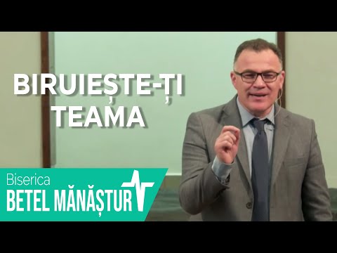 Biruiește-ți teama | Marius Sabou