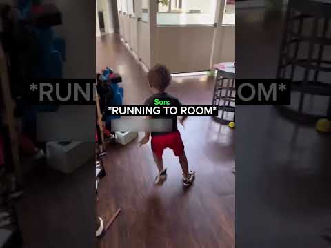 He Was Ready To Back Up His Dad 😂
