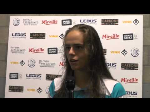 Amber Maximus na Ladies Genk- KAA Gent Ladies op 12 09 2015