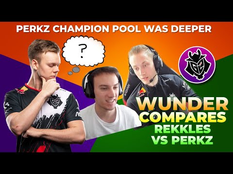 G2 Wunder Thoughts On Rekkles vs Perkz 🤔 Champion Pool Difference?!