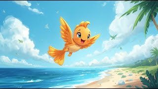 Passarinho Amarelo Na Beira do Mar (Música Infantil para Brincar)