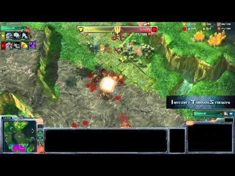 Happy(T) vs LLLOrly(Z) Shattered Temple deel 1