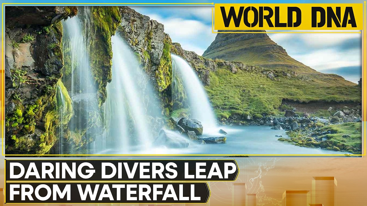 World's Best Cuff Divers Gather At Bosnian Waterfall | WION World DNA