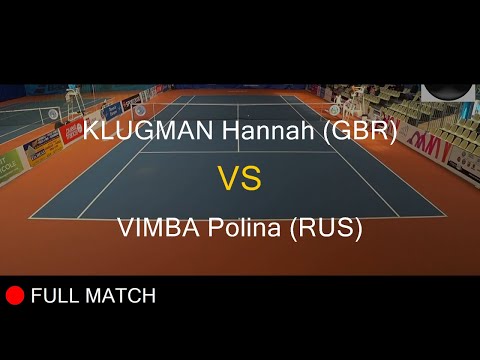 KLUGMAN Hannah (GBR) VS VIMBA Polina (RUS) - Open Super 12 Auray 2020