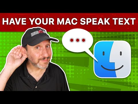 How To Have Your Mac Read Text To You