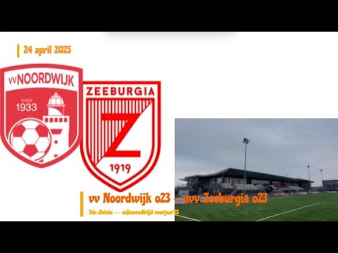 vv Noordwijk o23 - avv Zeeburgia o23  (1-2) 1-3