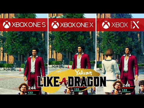 Yakuza: Like a Dragon Comparison - Xbox Series X vs. Xbox One X vs. Xbox One S vs. PS4 vs. PS4 Pro