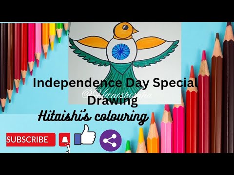 Independence Day Special Drawing Tutorial @HitaishiSaha