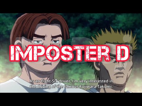 Akiyama Wataru catches Imposter D red handed || Initial D || Lieutenant Dej #initiald #ae86