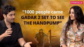 How was the ‘Handpump Scene’ shot in Gadar 2? | Utkarsh Sharma & Simrat Kaur Interview video