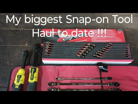 My BIGGEST Snap-on tool haul WOW