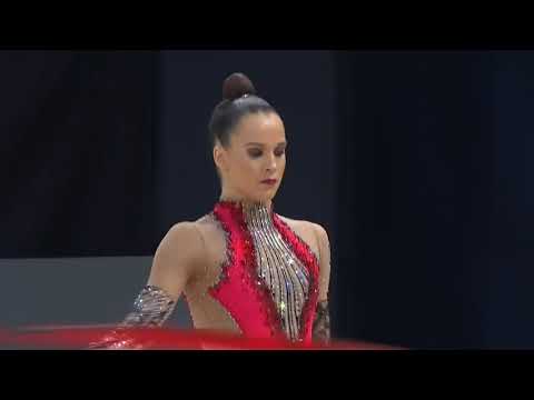 Nicol Zelikman - Ribbon AA - 2020 European Championships Kyiv