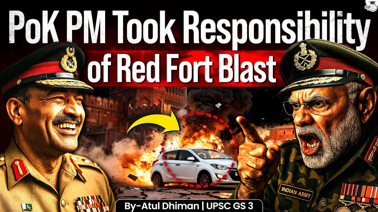 Deadly Danger for India: Pakistan PM’s Role in the Delhi Bl*st | Operation Sindoor Not OVER | UPSC