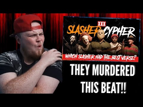 XXX SLASHER CYPHER - "JASON, CANDYMAN, PENNYWISE, GHOSTFACE AND FREDDY" (Reaction)