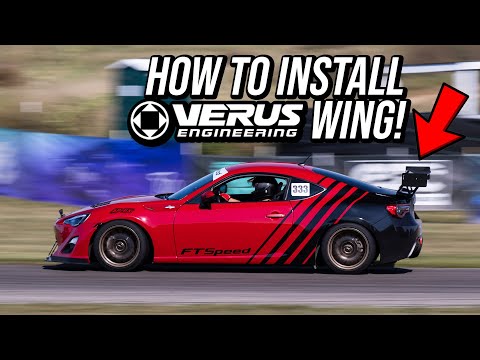 Verus UCW Wing Install | FRS BRZ 86
