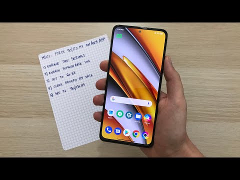 How To Force 90/120Hz on Xiaomi Devices!