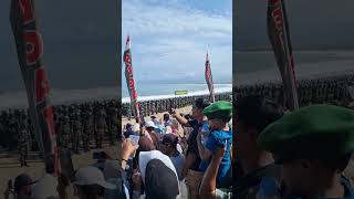 Download lagu pembaretan infanteri rindam III Siliwangi Pantai Santolo #tni #tniad #army mp3