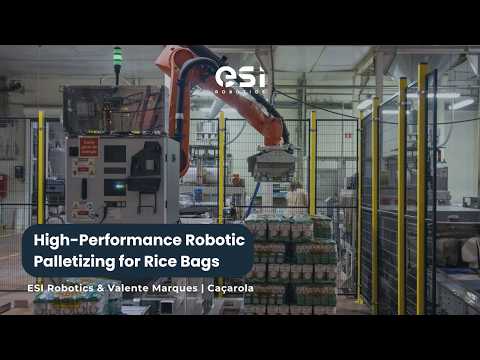 Robotic Rice Palletizing