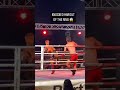 Sent him through the ring ?