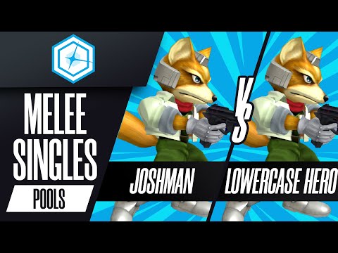 Joshman (Fox) vs Lowercase hero (Fox) - Melee Singles Pools Winners Quarters - Shine 2023